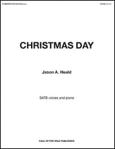 Christmas Day SATB choral sheet music cover